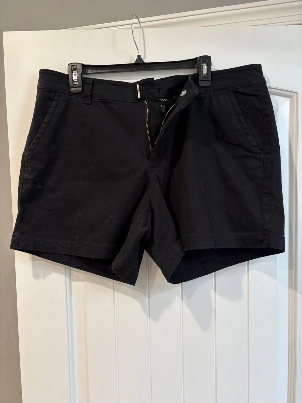 Lane Bryant Black Women's Classic Cotton Shorts